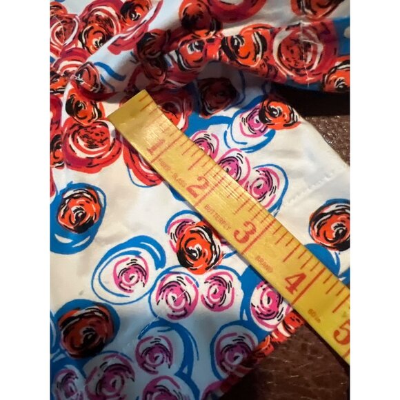 Tracy Negoshian Penny Womens Abstract Print Shorts Size 0 Multicolor - Picture 6 of 8